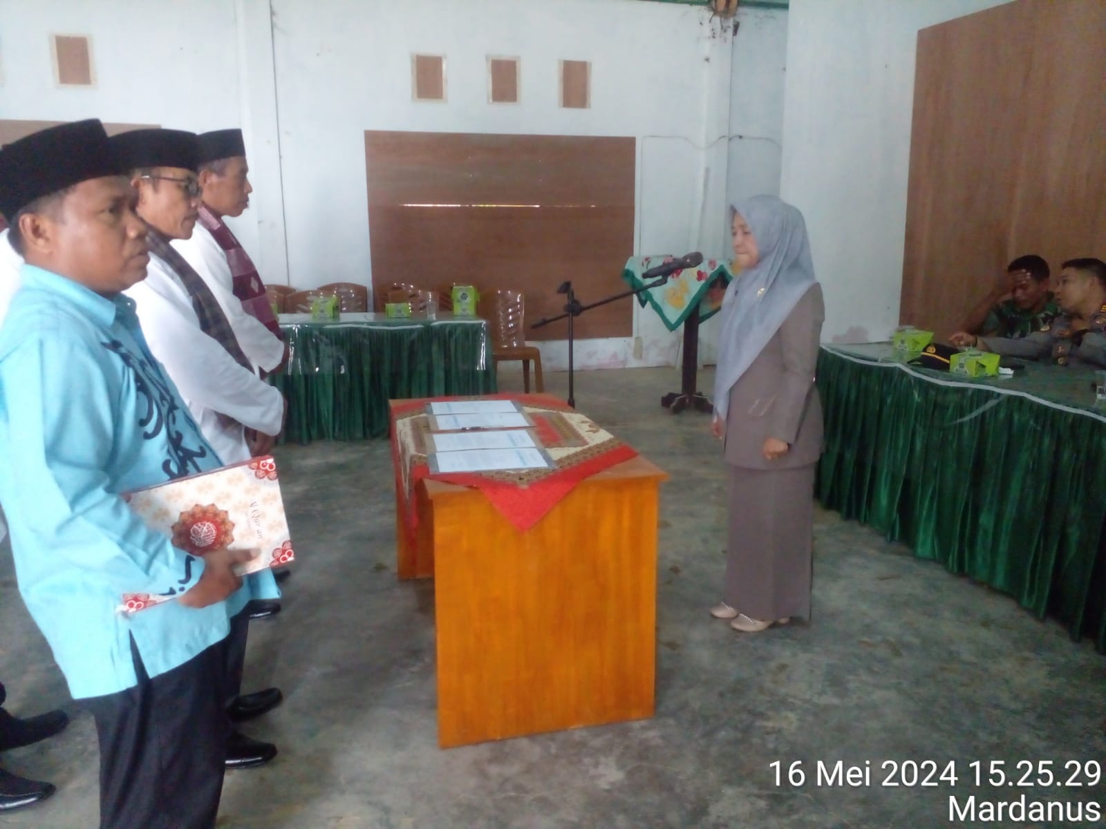 Pelantiakan Bamus Duku Utara dan Nagari carocok Anau