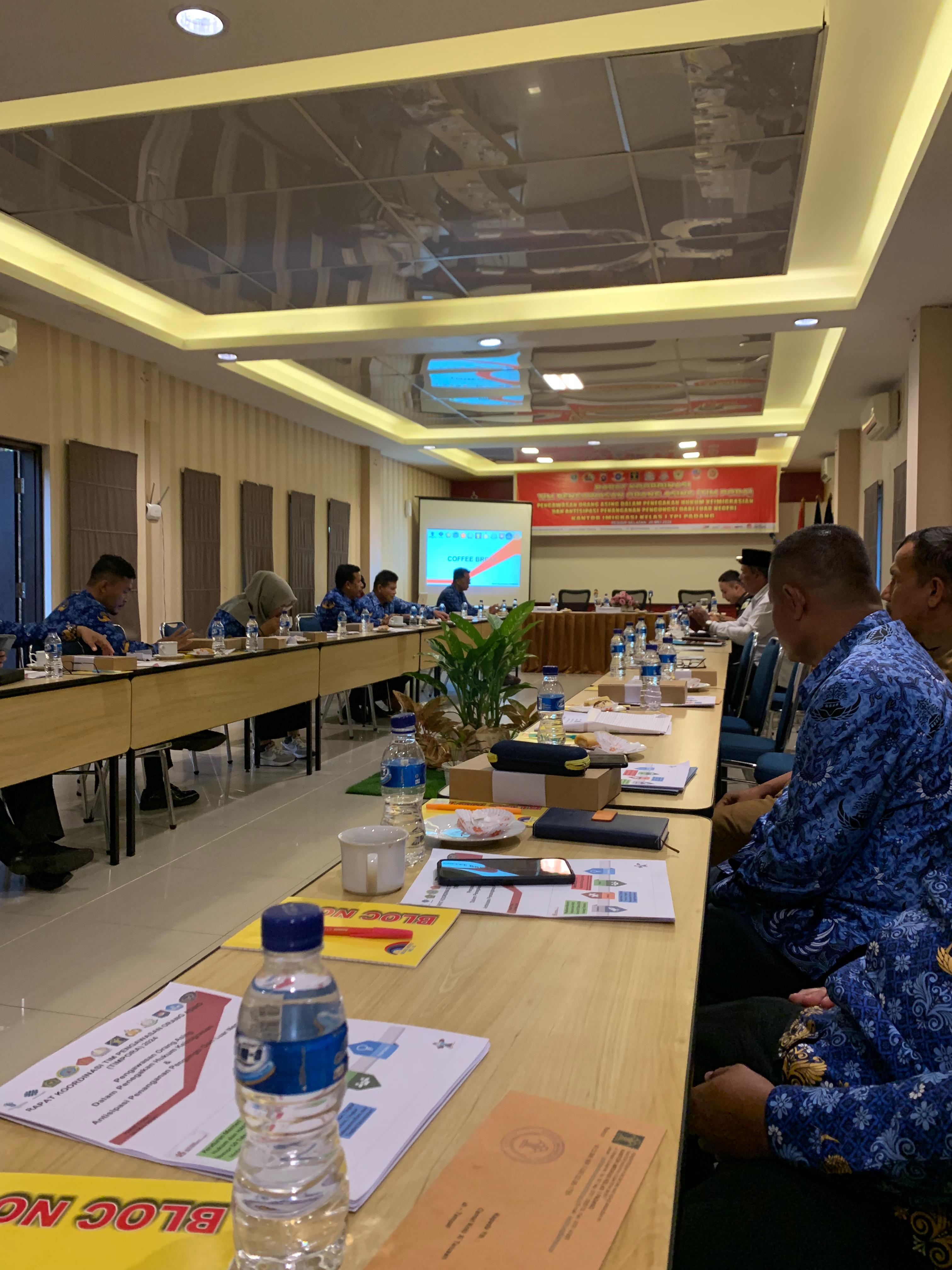 Rapat Koordinasi Tim Pengawasan Orang Asing (Tim-Pora) 