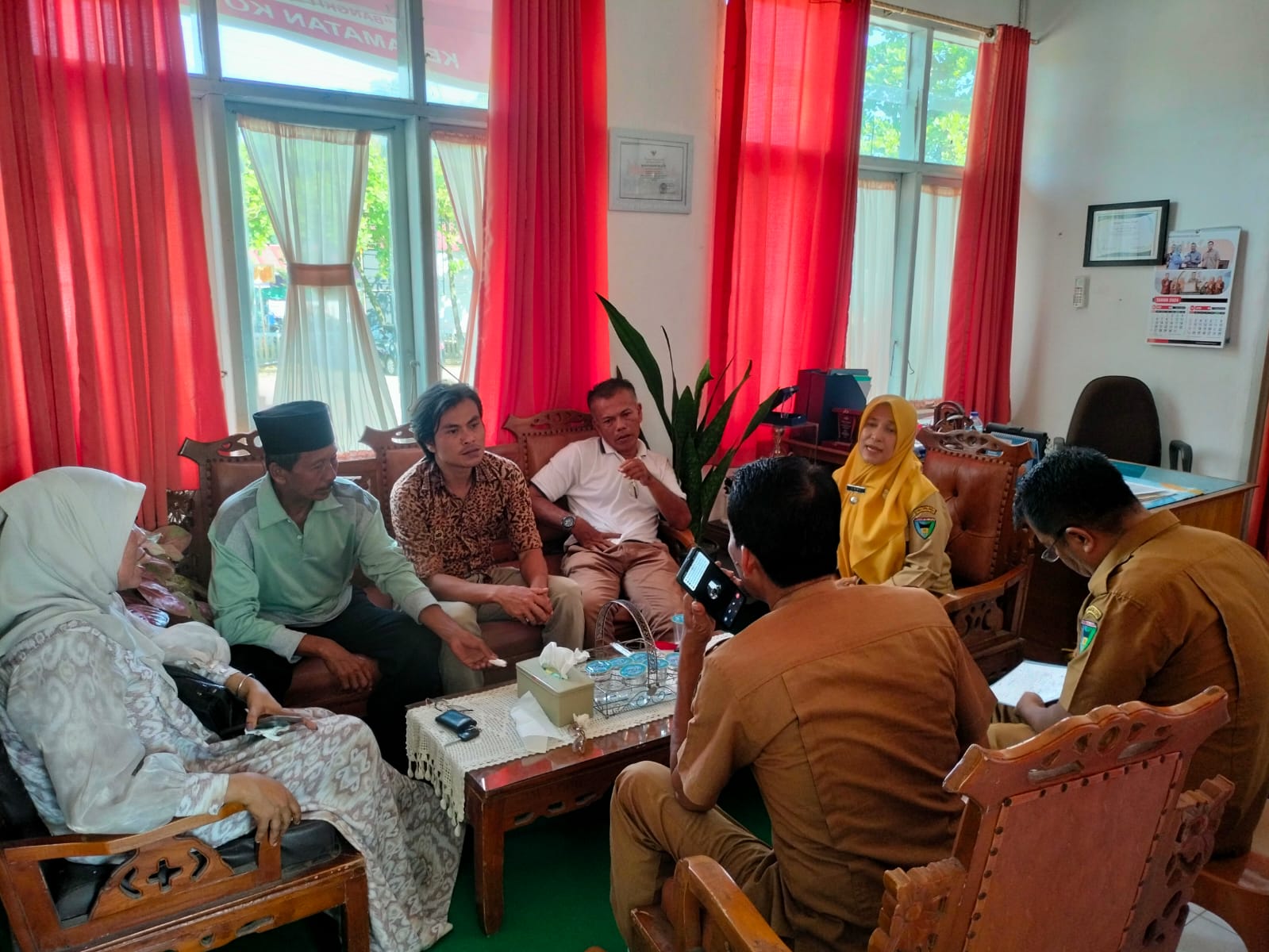 Rapat Tindak Lanjut Penyelesaian Masalah Perangkat Bamus di Nagari Kapuh