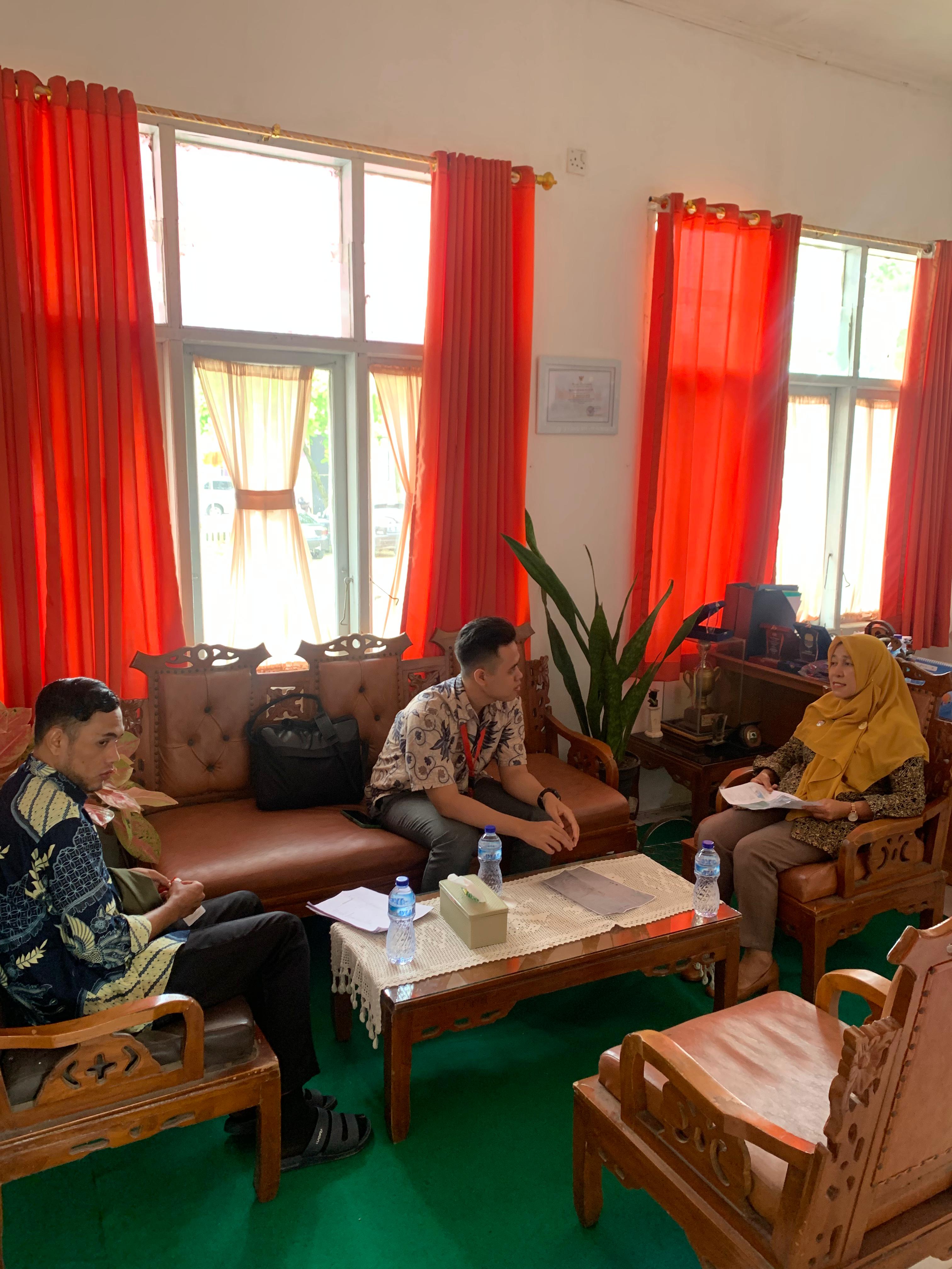 Koordinasi dan Konsultasi dengan Jemari Sakato terkait Pasca Banjir Bandang Sungai batang Tarusan