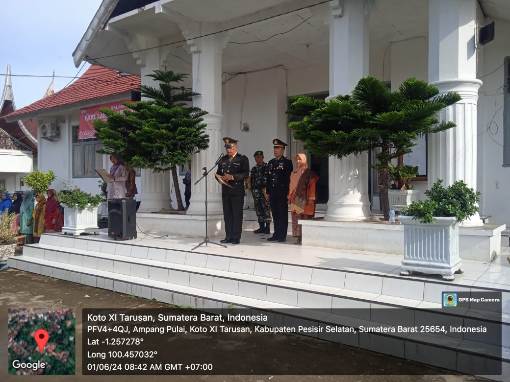 Upacara Bendera Memperingati Hari Lahir Pancasila Tahun 2024
