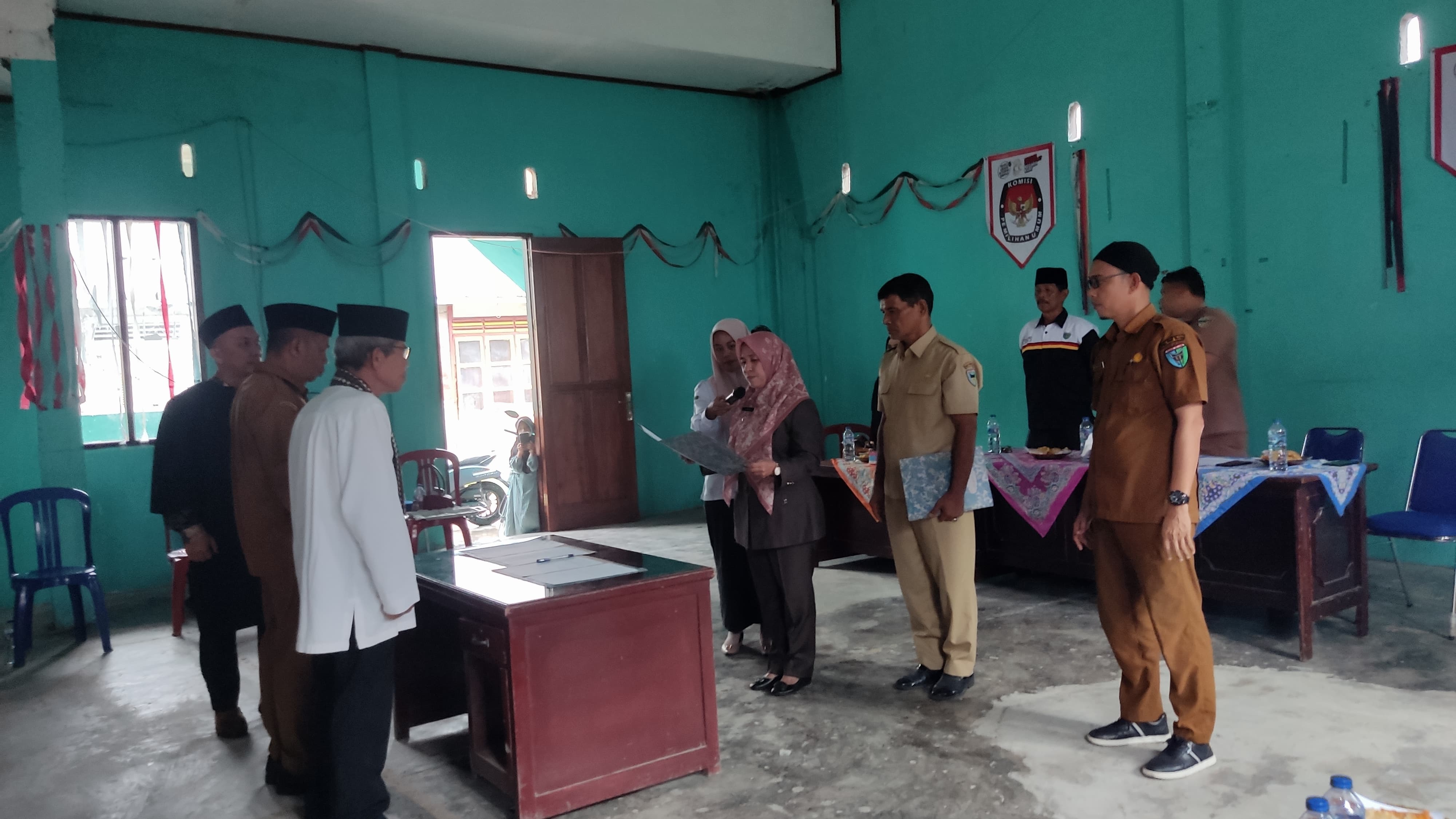 Pelantikan Penjabat Wali Nagari Kapuh Utara dan PAW Bamus Kapuh Utara